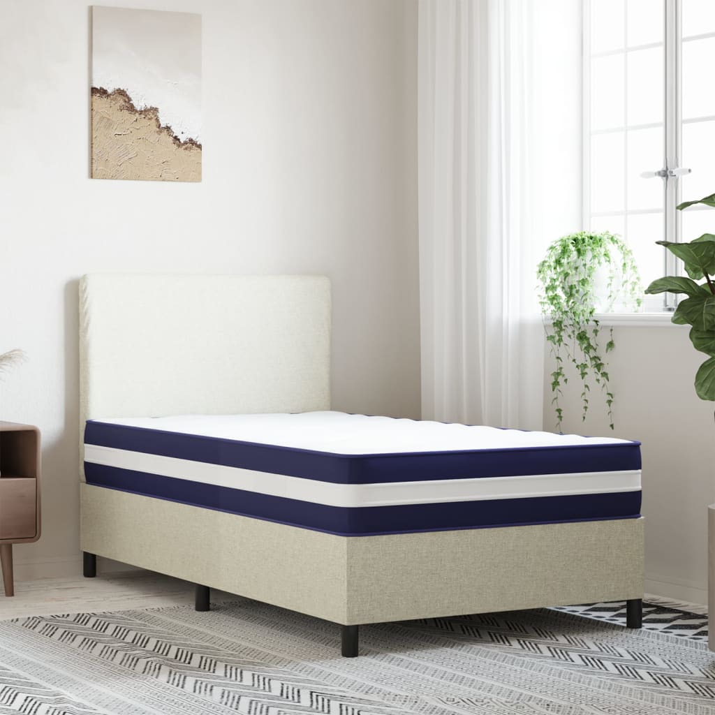 Matelas à ressorts ensachés dureté moyenne 80x200 cm Matelas vidaXL