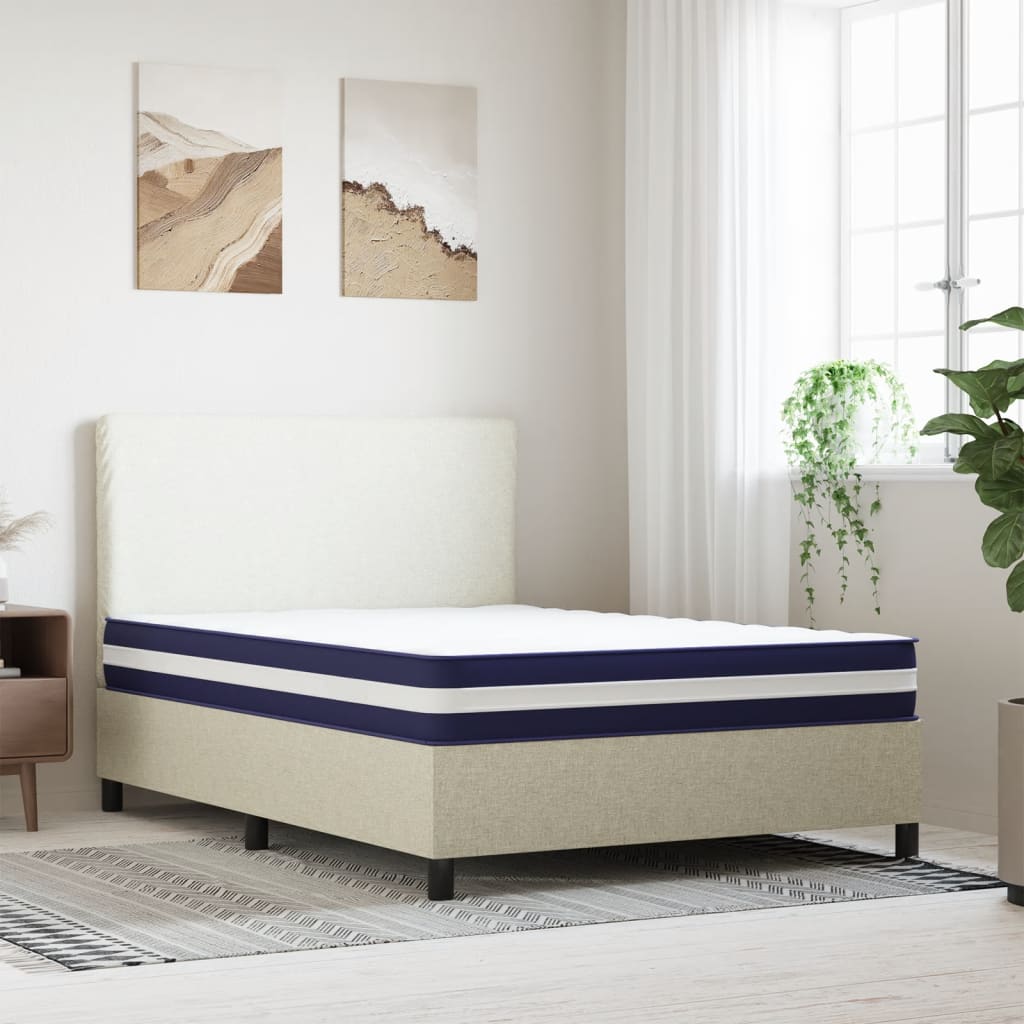 Matelas à ressorts ensachés dureté moyenne 120x200 cm Matelas vidaXL