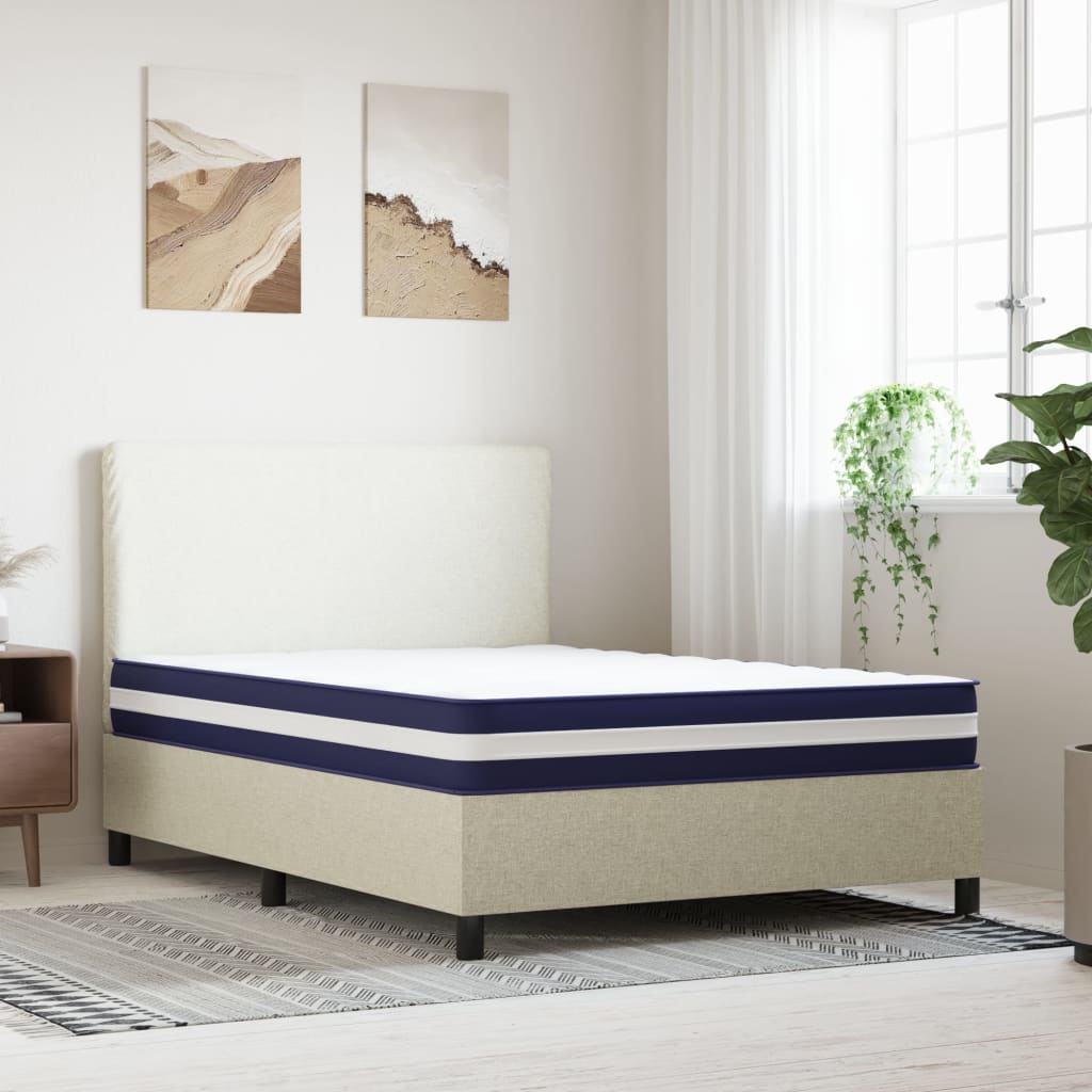 Matelas à ressorts ensachés dureté moyenne 140x190 cm Matelas vidaXL