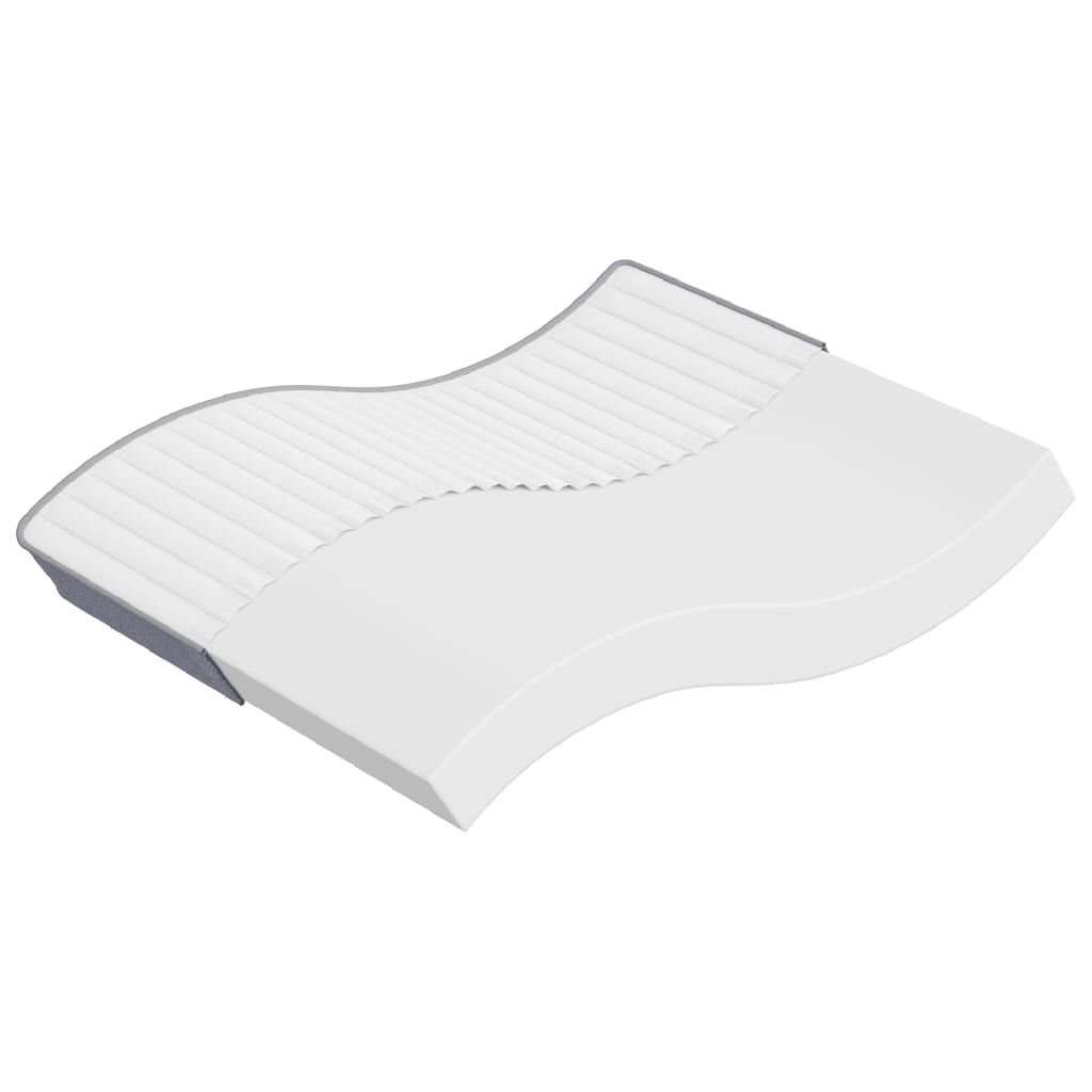 Matelas en mousse moyennement doux 200x200 cm Matelas vidaXL