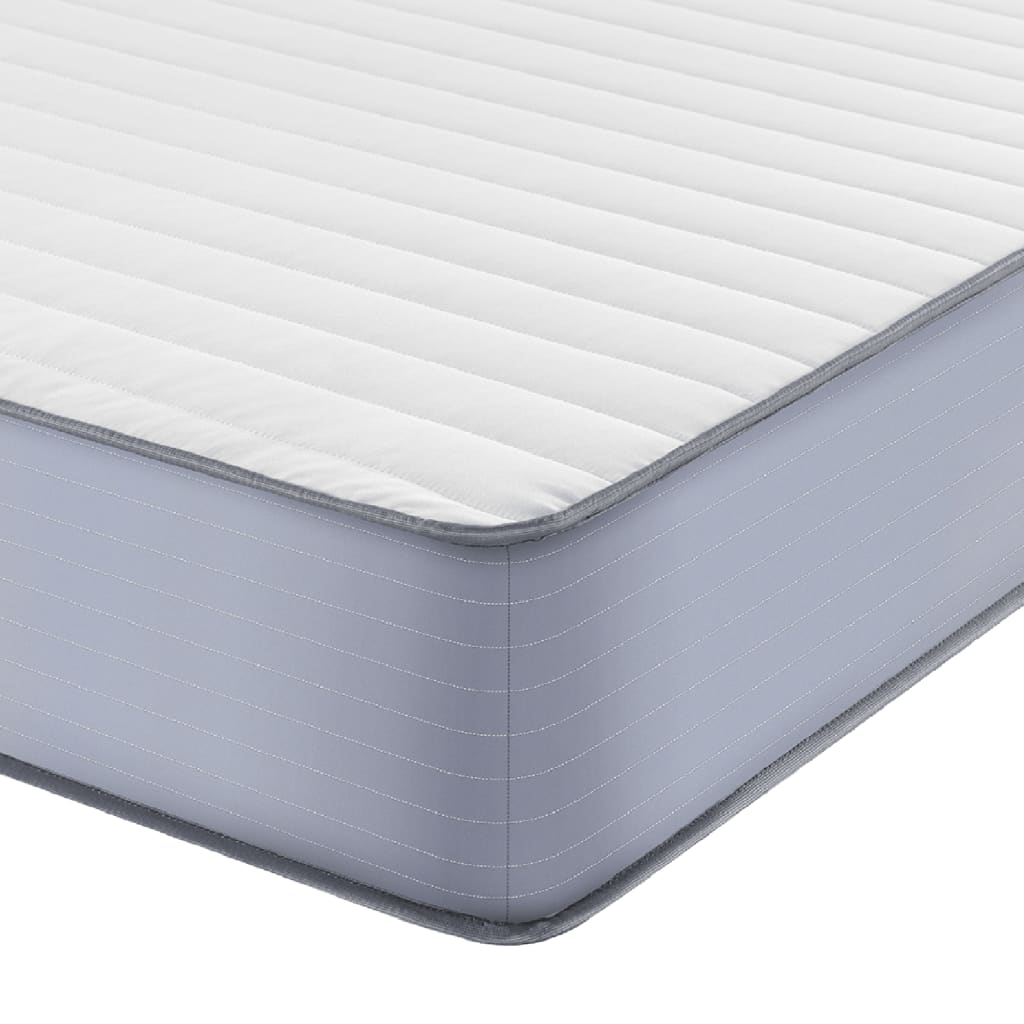 Matelas en mousse moyennement doux 200x200 cm Matelas vidaXL