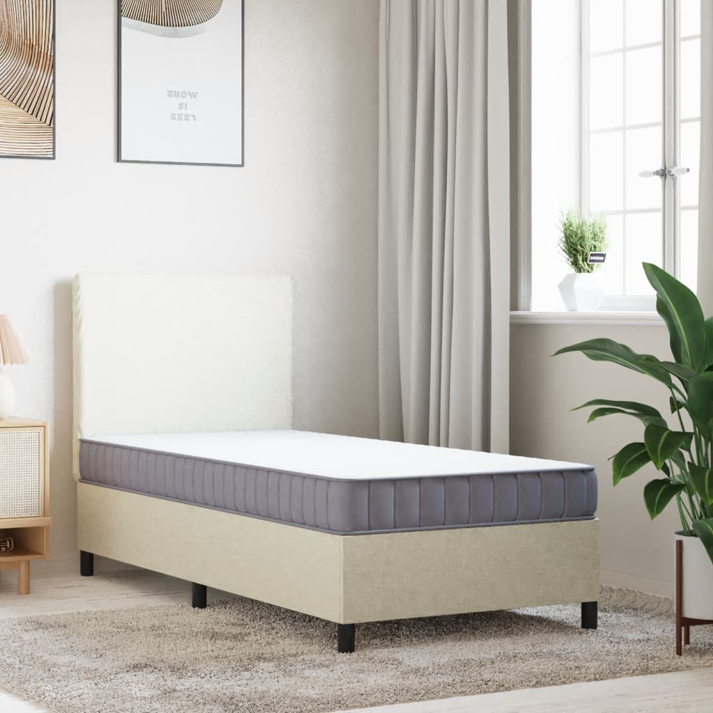 Matelas en mousse moyennement doux 80x200 cm Matelas vidaXL