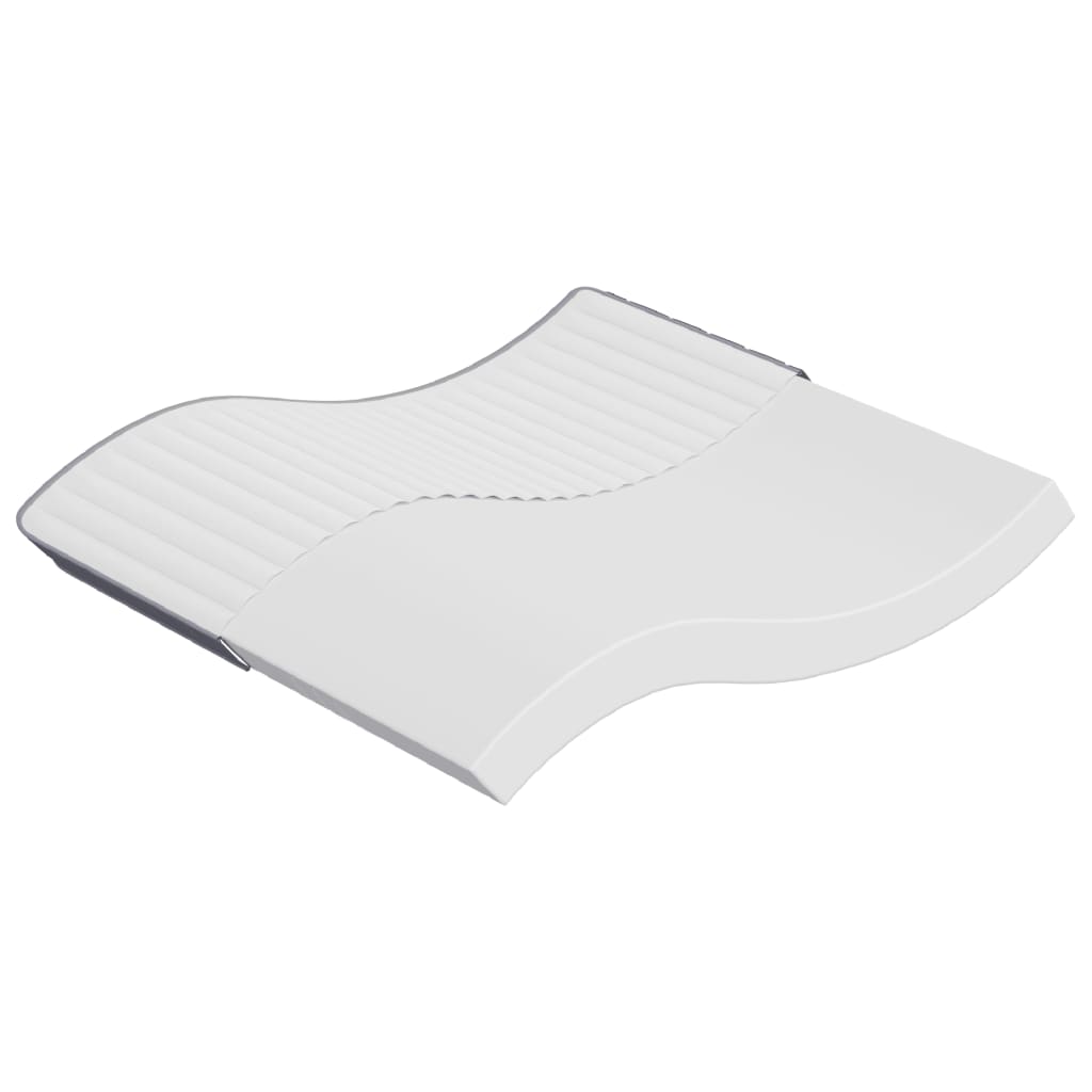 Matelas en mousse moyennement doux 200x200 cm Matelas vidaXL