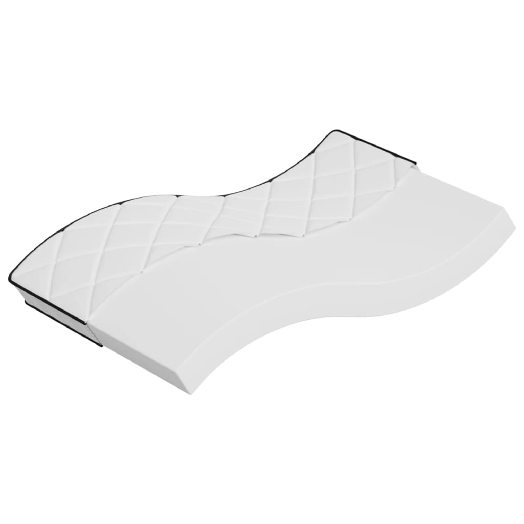 Matelas en mousse moyennement doux 90x200 cm Matelas vidaXL