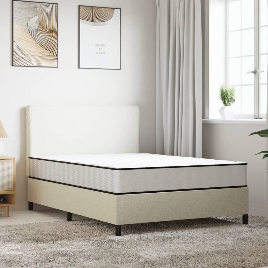 Matelas en mousse moyennement doux 90x200 cm Matelas vidaXL