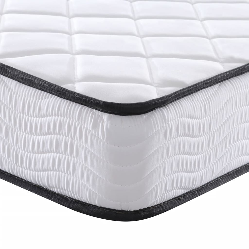 Matelas en mousse moyennement doux 90x200 cm Matelas vidaXL