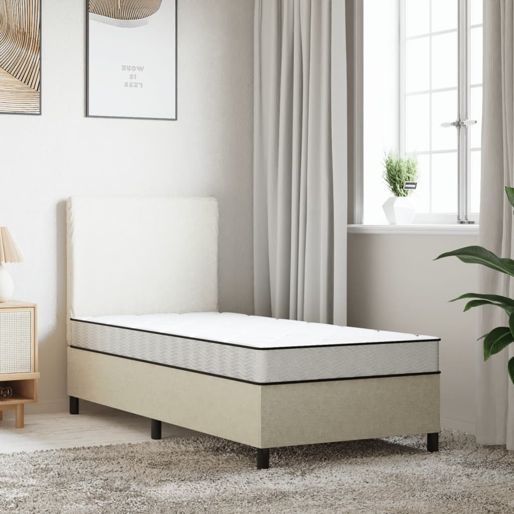 Matelas en mousse moyennement doux 70x200 cm Matelas vidaXL