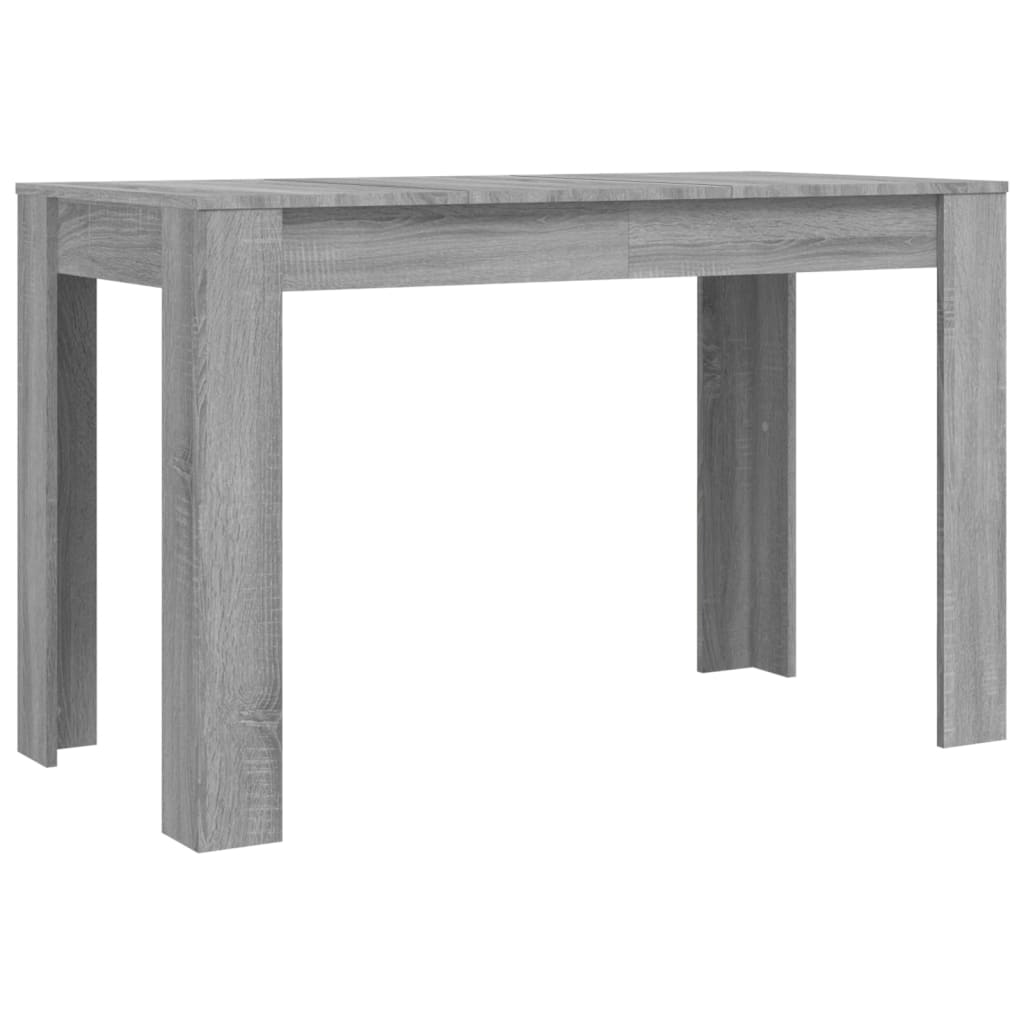 Table à dîner sonoma gris 120x60x76 cm bois d'ingénierie Tables à manger vidaXL   