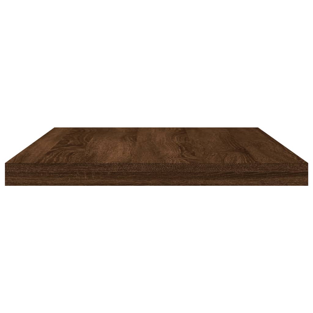 Étagères murales 4 pcs chêne marron 40x20x1,5cm bois ingénierie Étagères vidaXL   