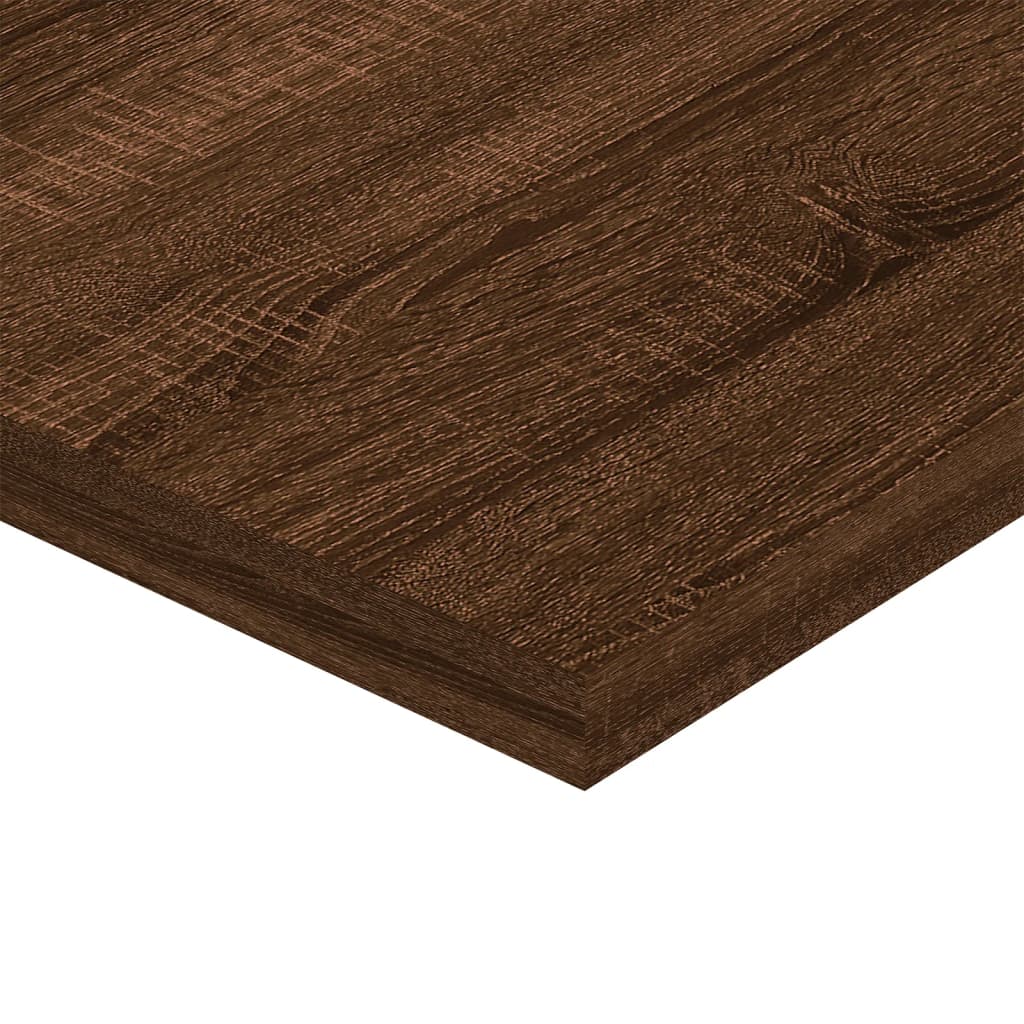 Étagères murales 4 pcs chêne marron 40x20x1,5cm bois ingénierie Étagères vidaXL   