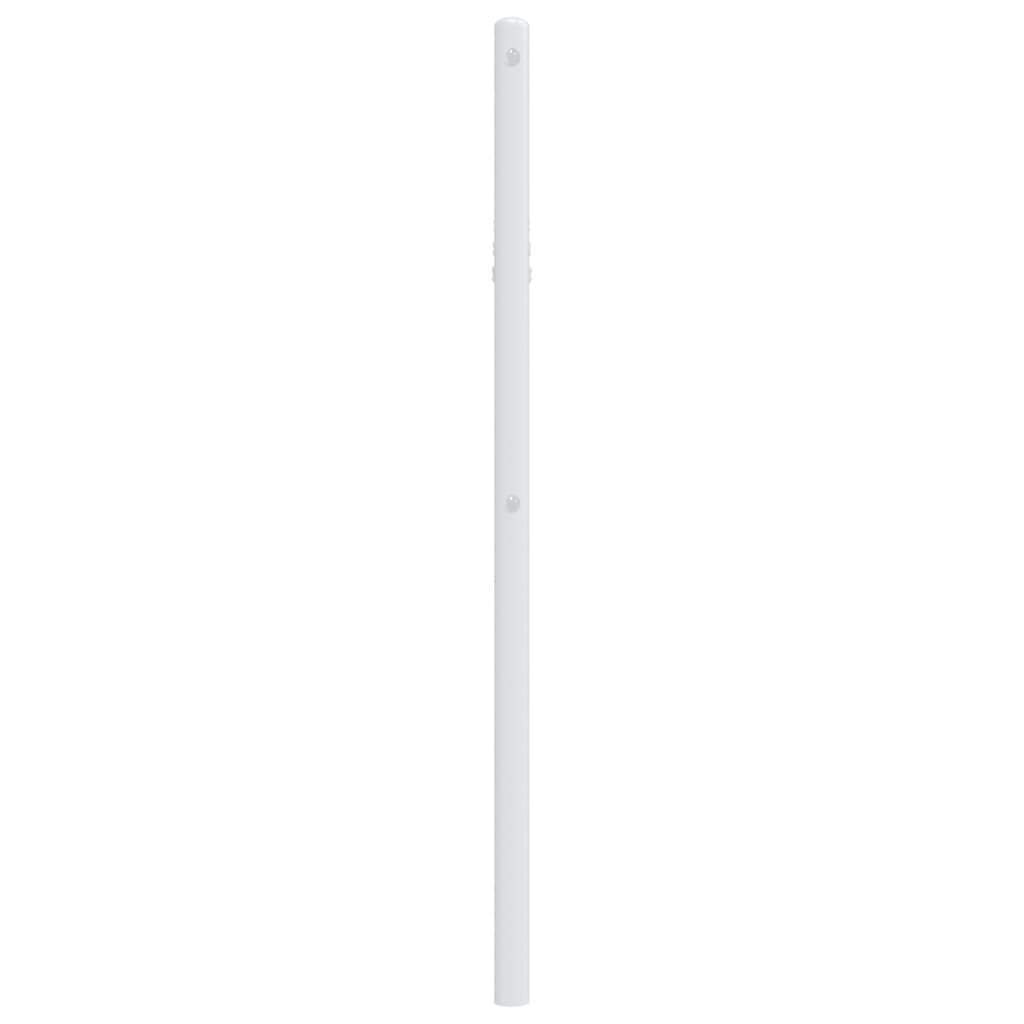 Tête de lit métal blanc 75 cm Têtes et pieds de lit vidaXL   