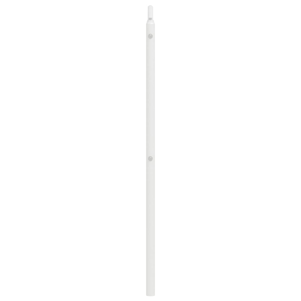 Tête de lit métal blanc 160 cm Têtes et pieds de lit vidaXL   