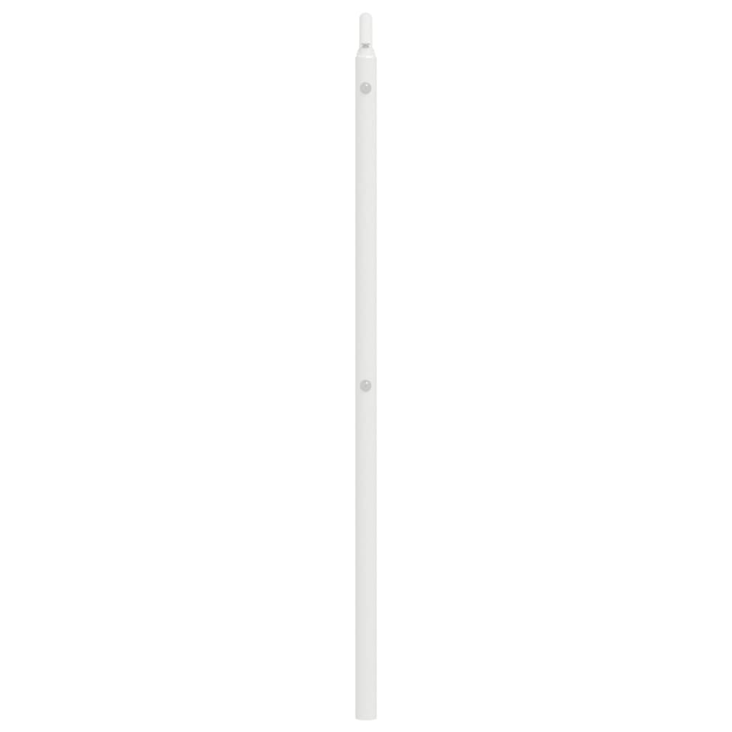 Tête de lit métal blanc 180 cm Têtes et pieds de lit vidaXL   