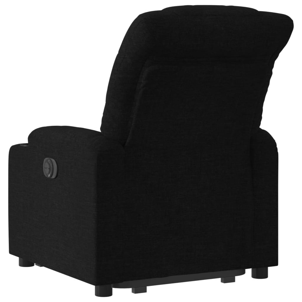 Fauteuil inclinable noir tissu Fauteuils vidaXL   