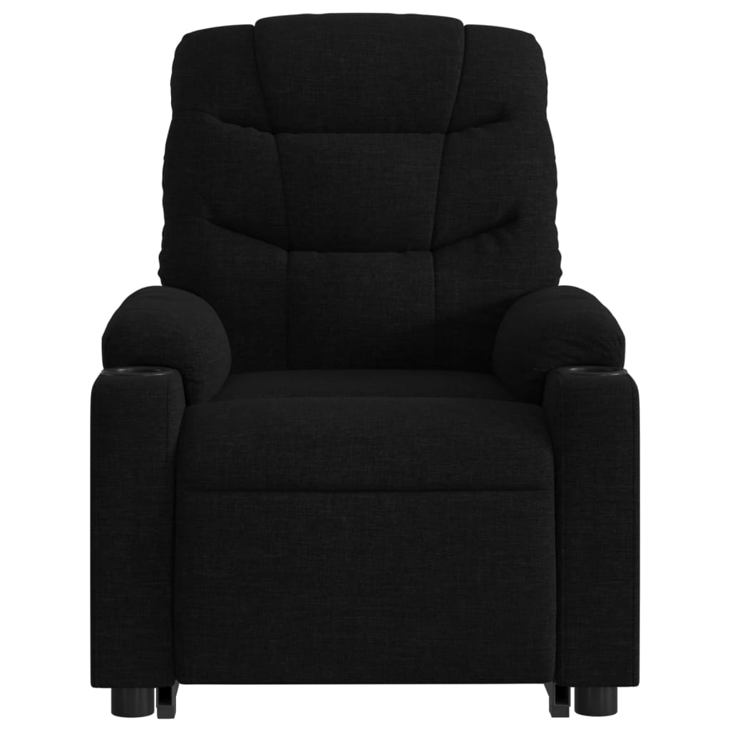 Fauteuil inclinable noir tissu Fauteuils vidaXL   