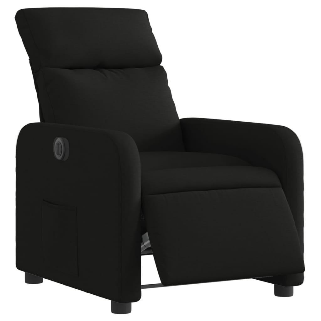 Fauteuil inclinable électrique Noir Tissu Fauteuils vidaXL   