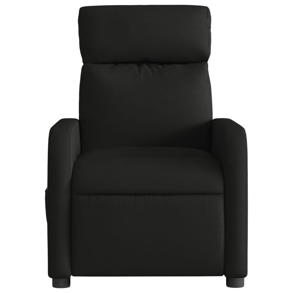 Fauteuil de massage inclinable électrique Noir Tissu Fauteuils vidaXL   