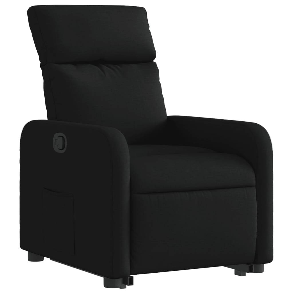 Fauteuil inclinable noir tissu Fauteuils vidaXL   