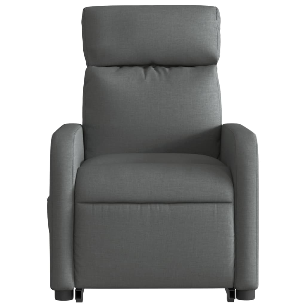 Fauteuil inclinable électrique gris foncé tissu Fauteuils vidaXL   