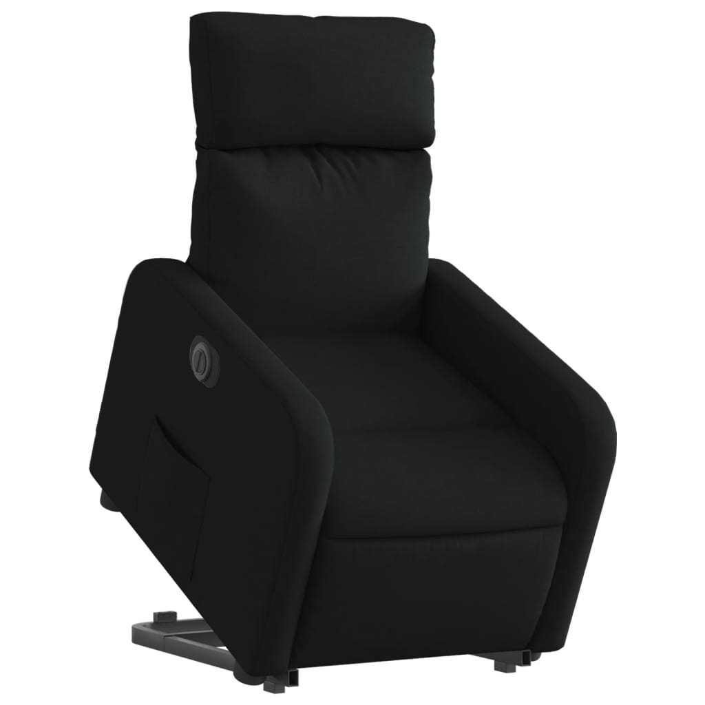 Fauteuil inclinable électrique noir tissu Fauteuils vidaXL   