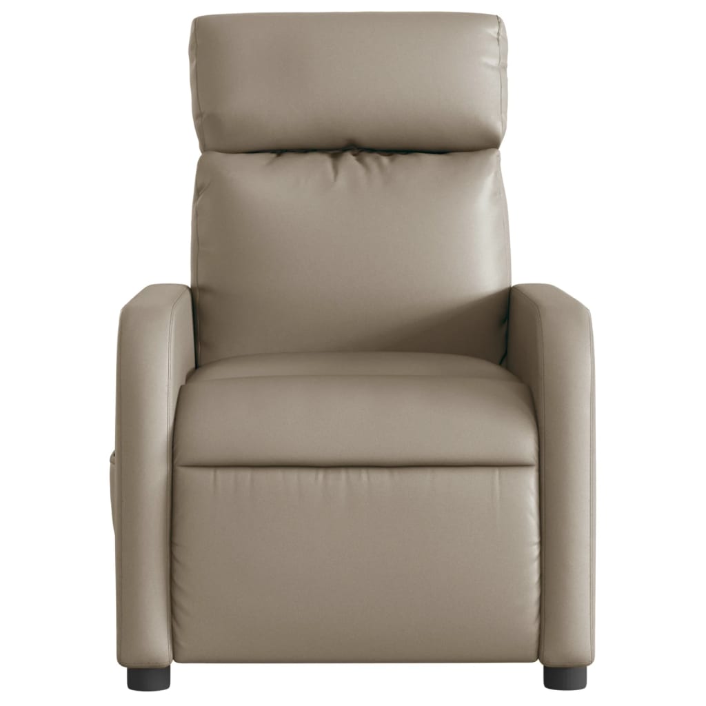 Fauteuil de massage inclinable électrique cappuccino similicuir Fauteuils vidaXL   