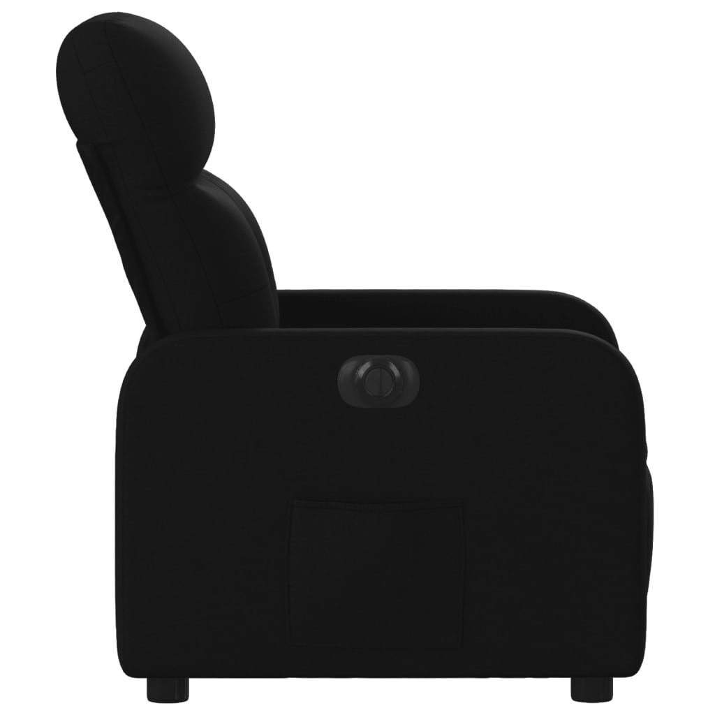 Fauteuil inclinable électrique Noir Tissu Fauteuils vidaXL   