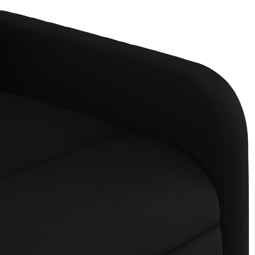 Fauteuil inclinable électrique Noir Tissu Fauteuils vidaXL   