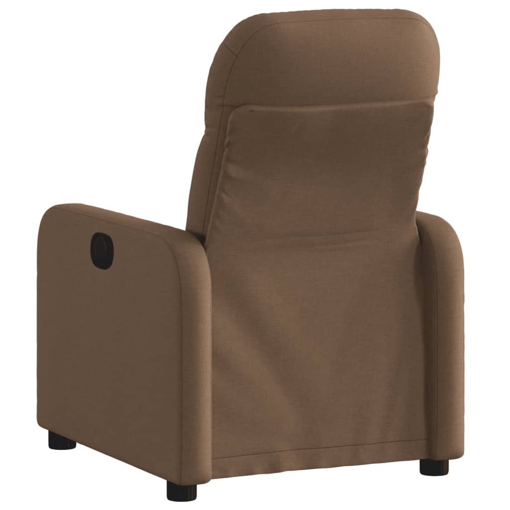 Fauteuil inclinable électrique Marron Tissu - Xios Store SNC