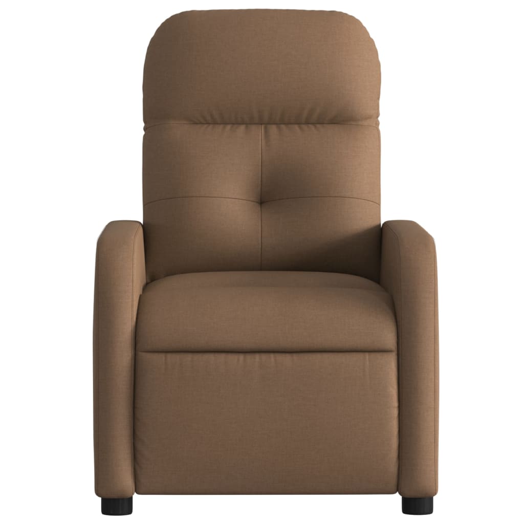 Fauteuil inclinable électrique Marron Tissu - Xios Store SNC