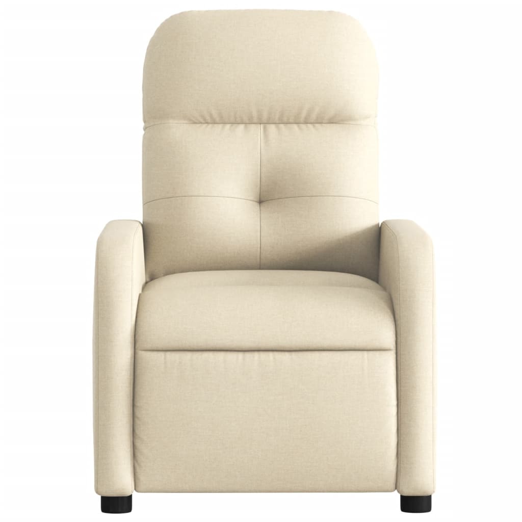 Fauteuil inclinable électrique Crème Tissu - Xios Store SNC