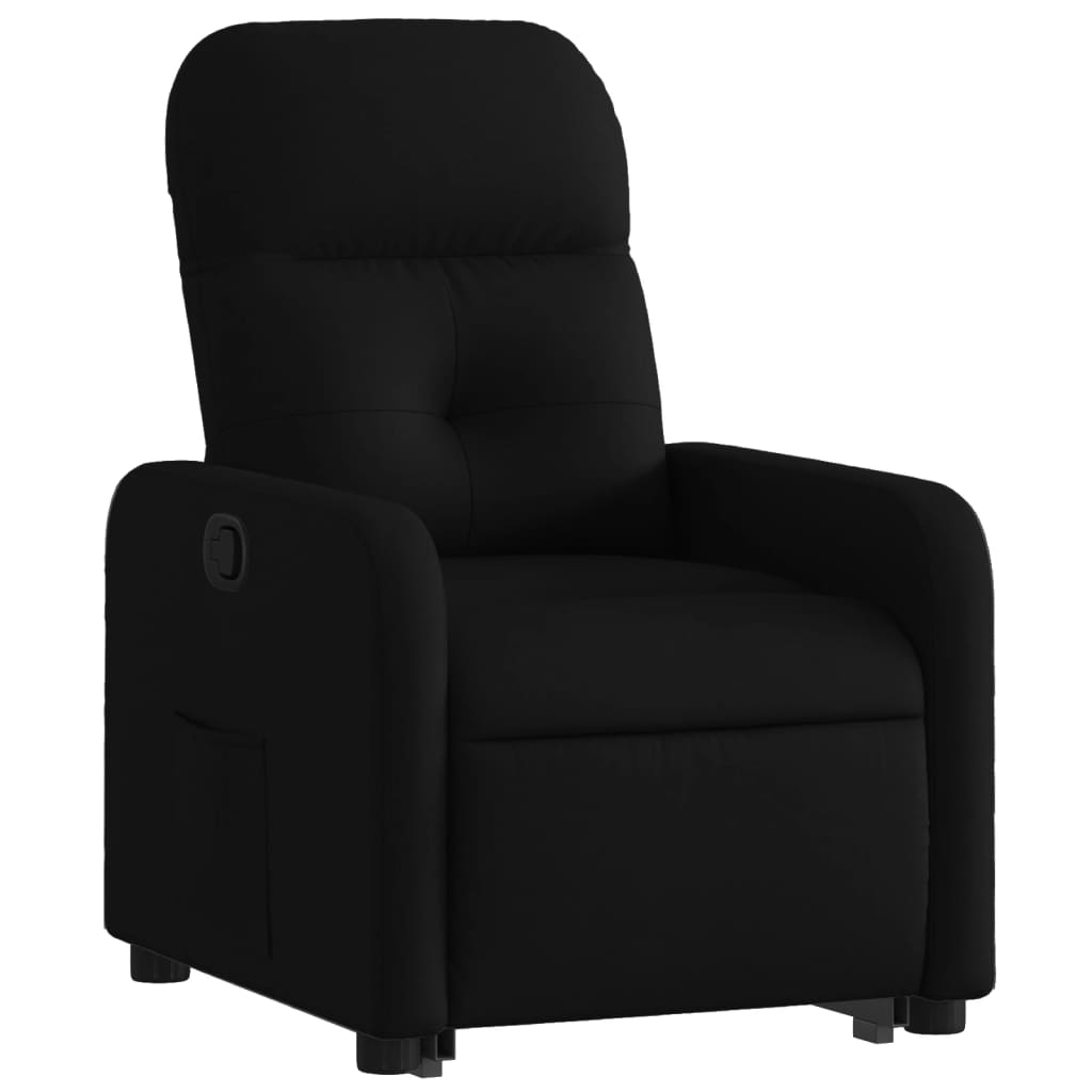 Fauteuil inclinable noir tissu Fauteuils vidaXL   