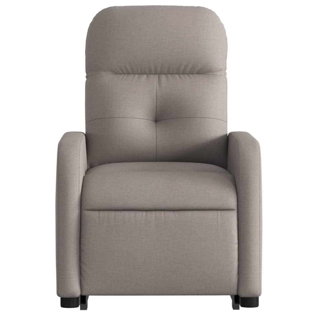 Fauteuil inclinable taupe tissu Fauteuils vidaXL   