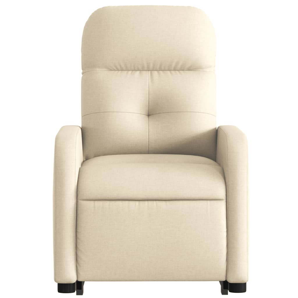 Fauteuil inclinable Crème Tissu - Xios Store SNC