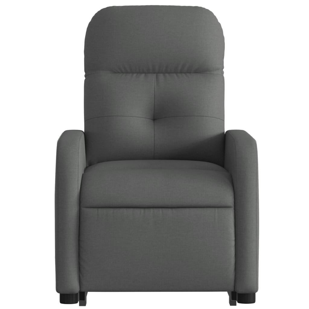 Fauteuil inclinable électrique gris foncé tissu Fauteuils vidaXL   