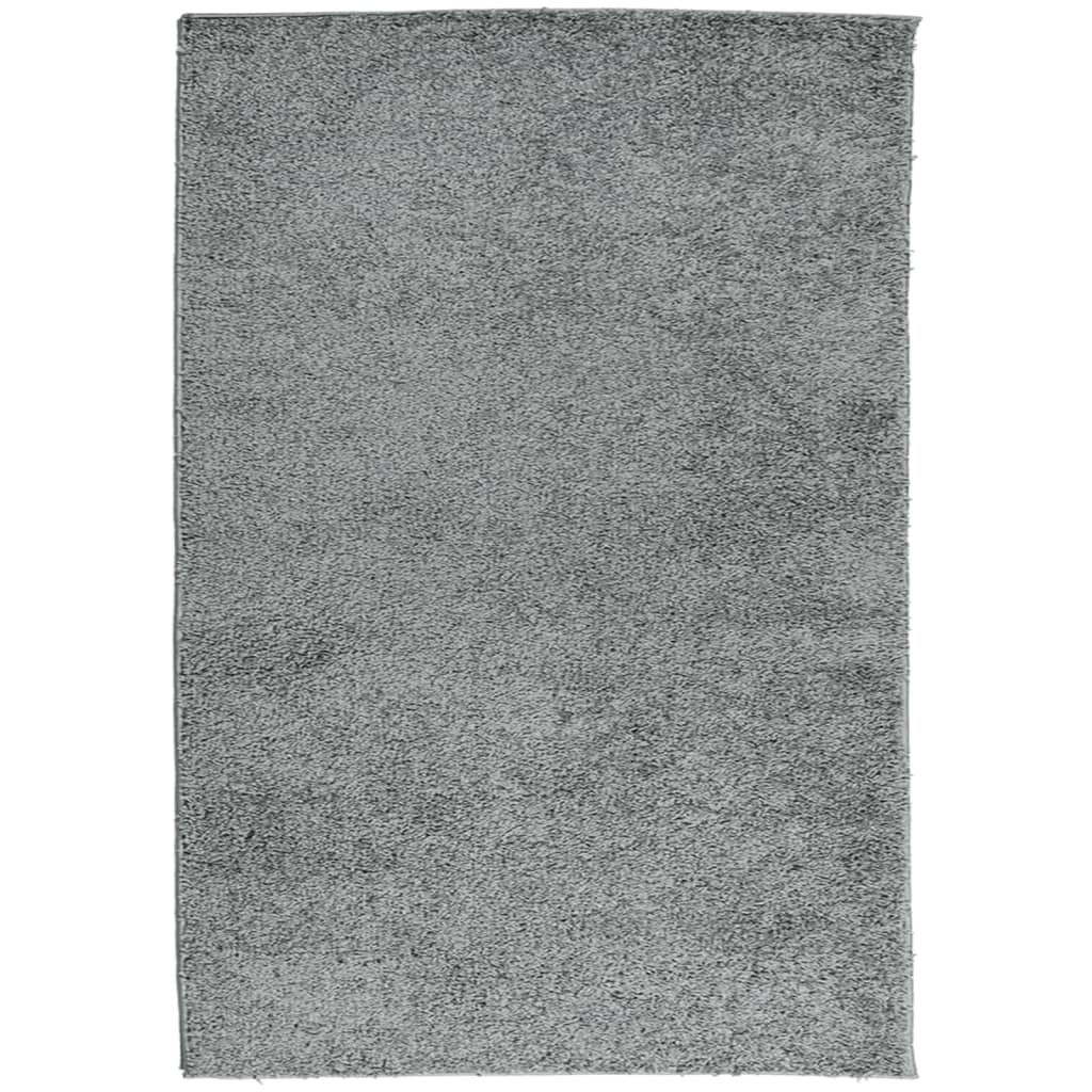 Tapis shaggy PAMPLONA poils longs moderne vert 140x200 cm - Xios Store SNC