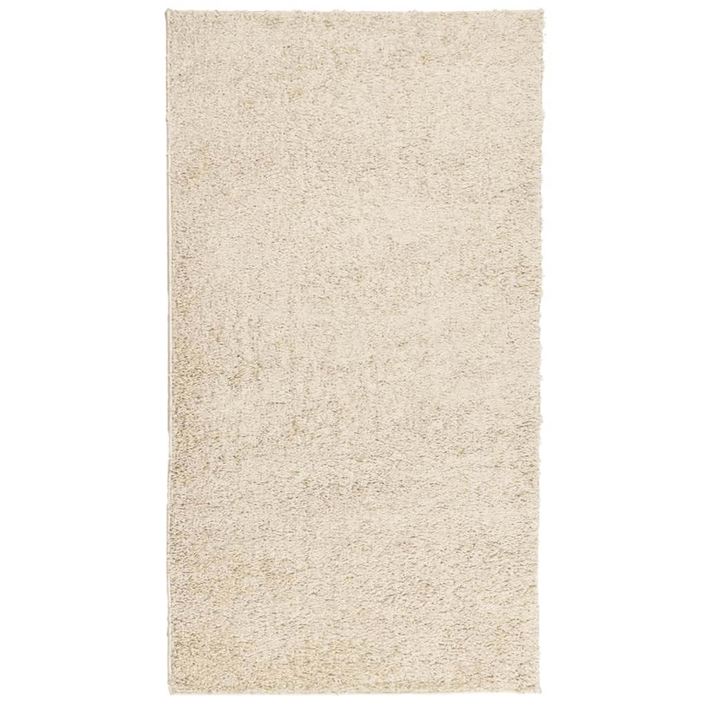 Tapis shaggy PAMPLONA poils longs moderne doré 60x110 cm Tapis vidaXL   