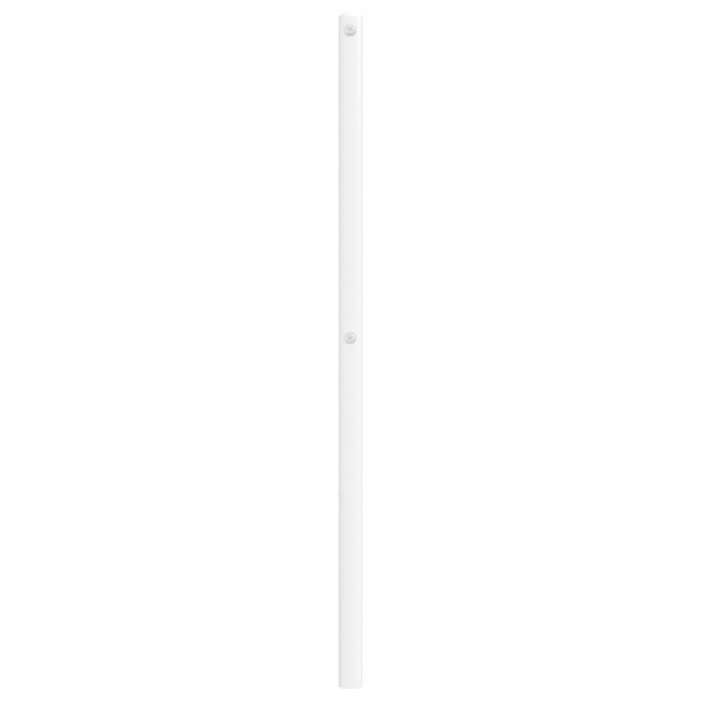 Tête de lit métal blanc 80 cm Têtes et pieds de lit vidaXL   