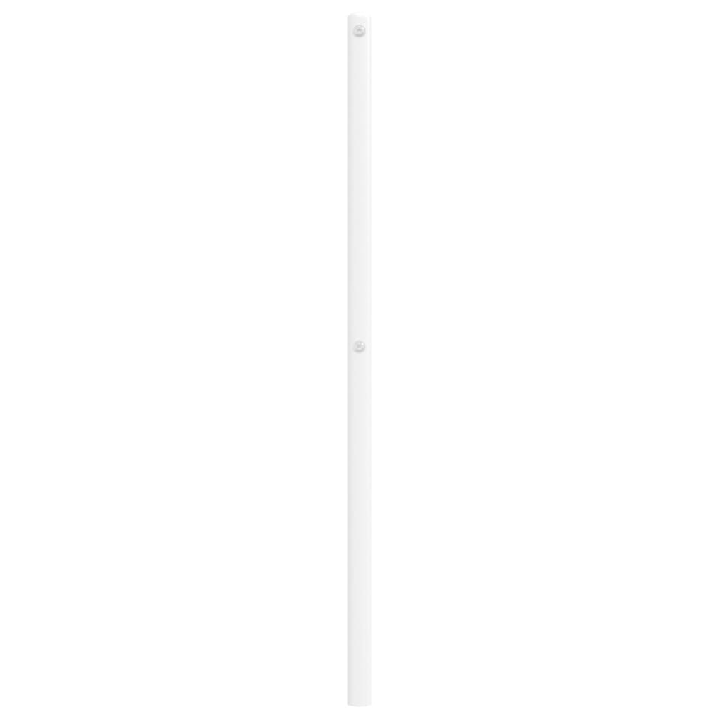 Tête de lit métal blanc 100 cm Têtes et pieds de lit vidaXL   