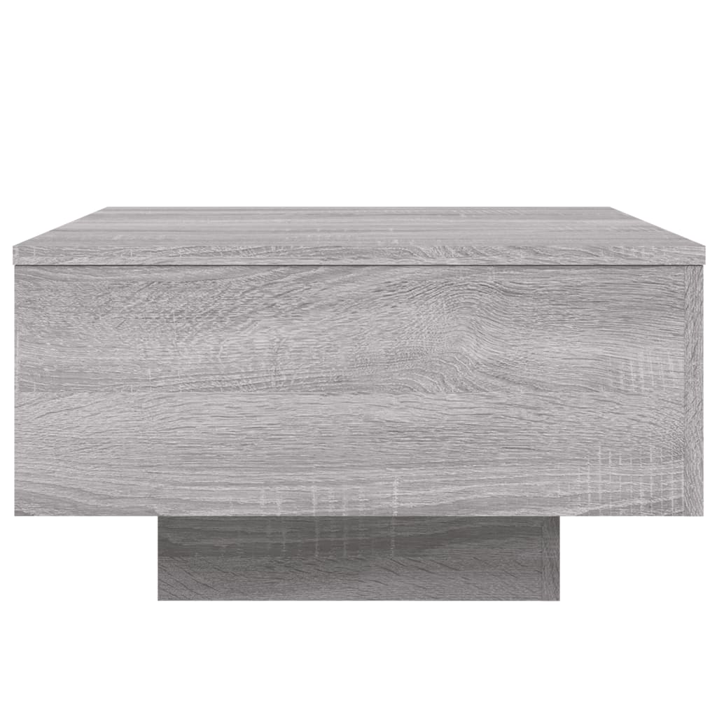 Table basse sonoma gris 55x55x31 cm bois d'ingénierie Tables basses vidaXL   