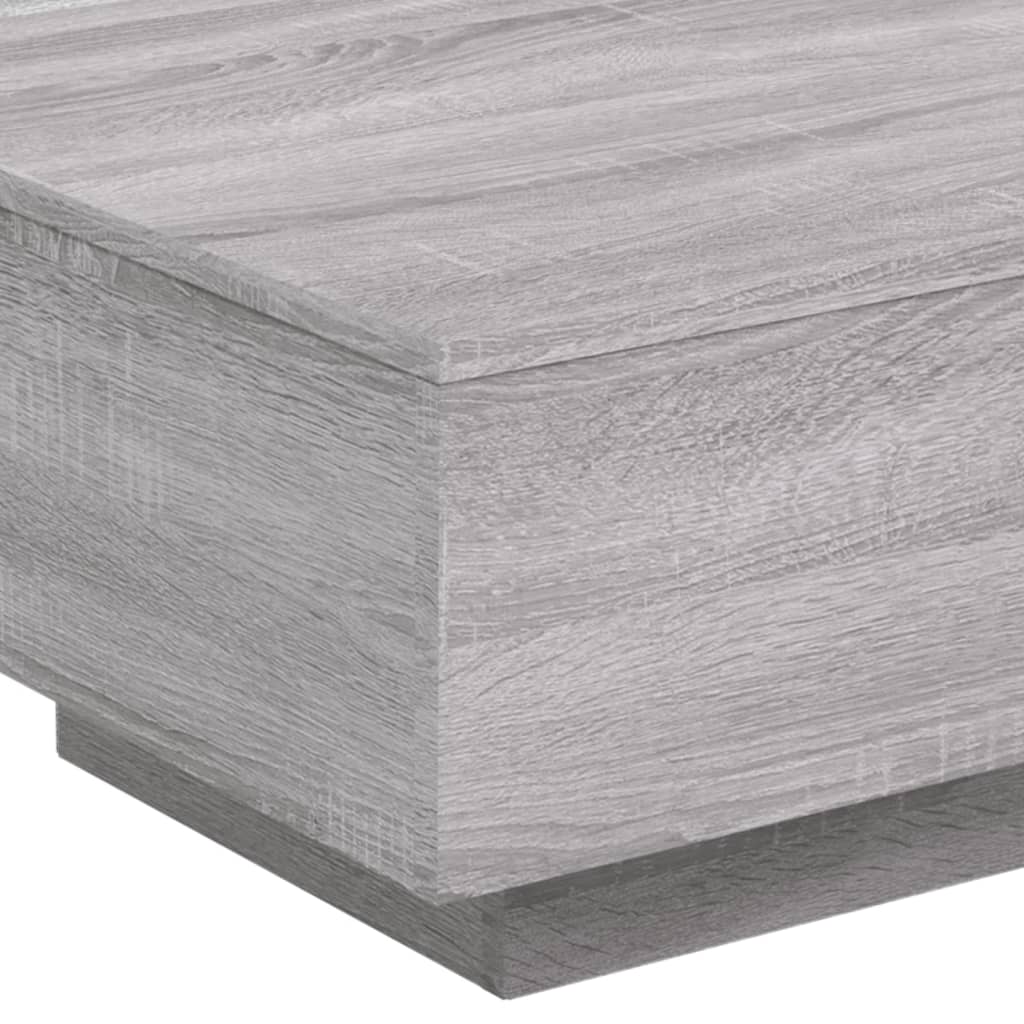 Table basse sonoma gris 55x55x31 cm bois d'ingénierie Tables basses vidaXL   