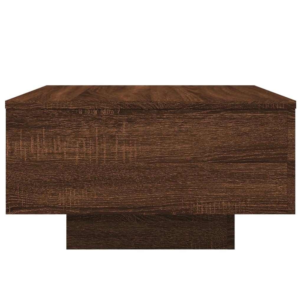 Table basse chêne marron 55x55x31 cm bois d'ingénierie Tables basses vidaXL   