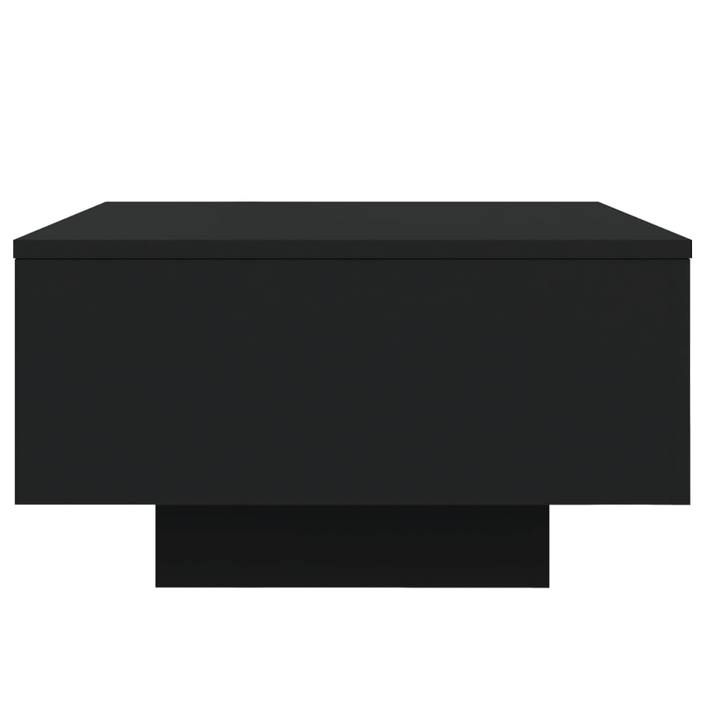 Table basse avec lumières LED noir 55x55x31 cm Tables basses vidaXL   