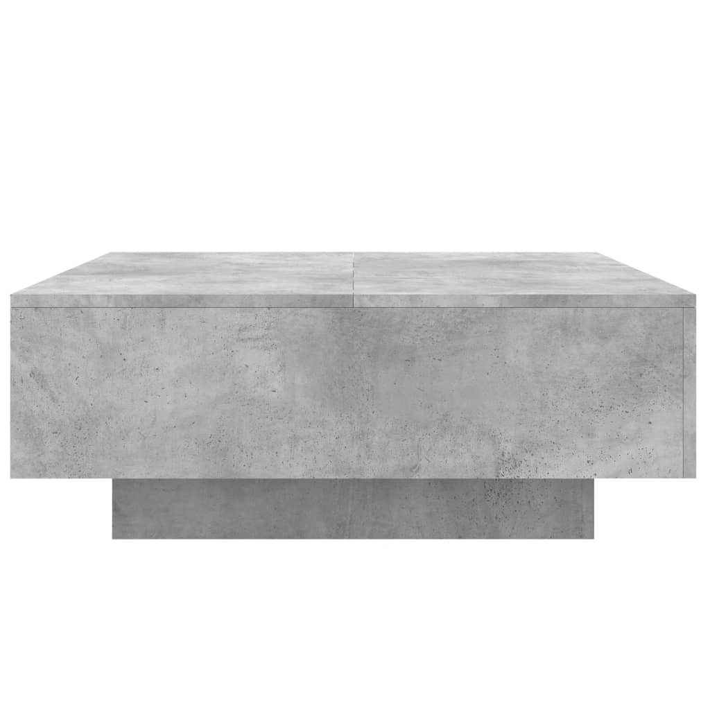 Table basse gris béton 80x80x31 cm bois d'ingénierie Tables basses vidaXL