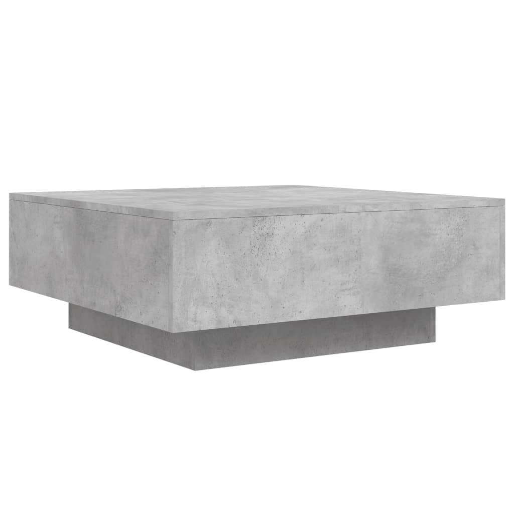 Table basse gris béton 80x80x31 cm bois d'ingénierie Tables basses vidaXL