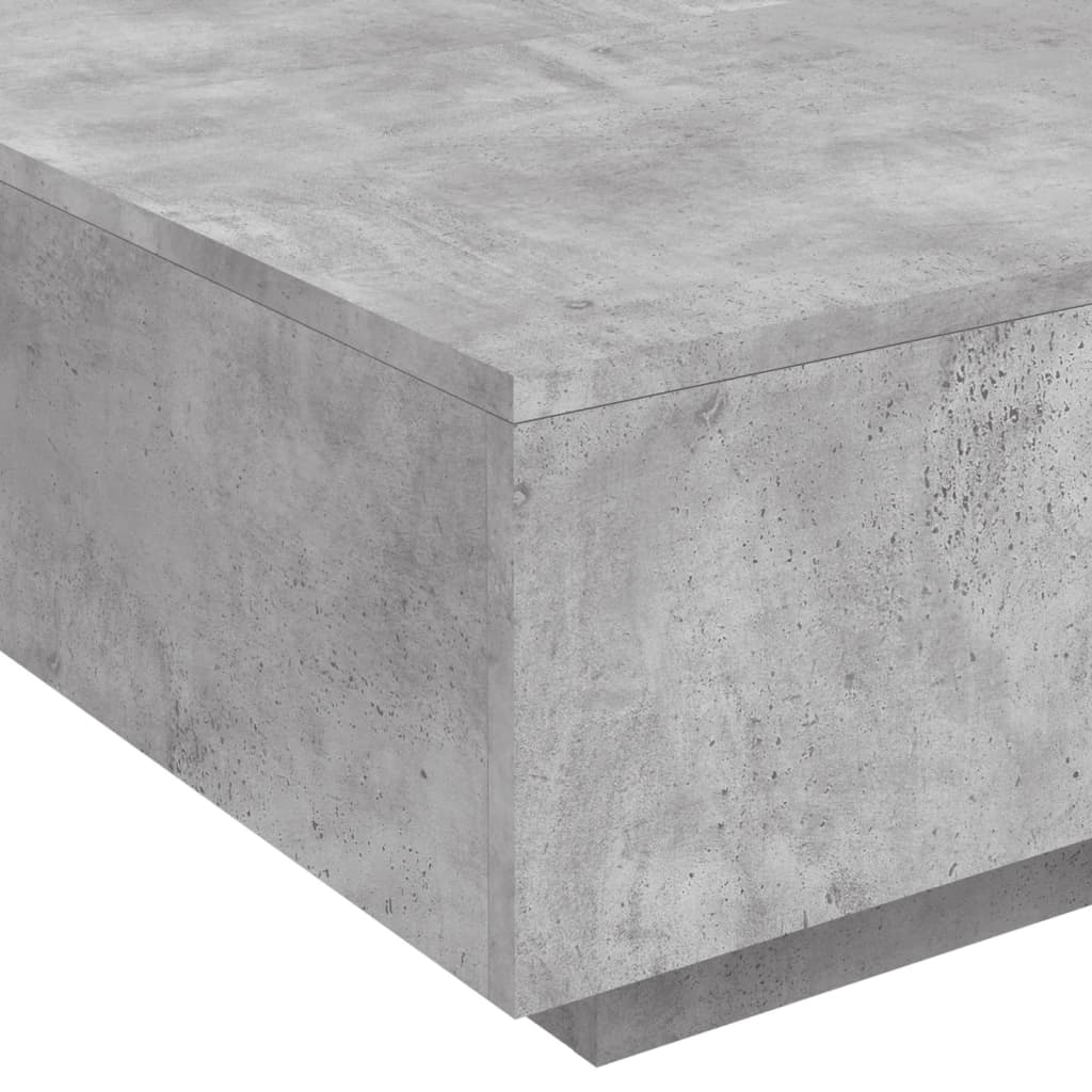 Table basse gris béton 80x80x31 cm bois d'ingénierie Tables basses vidaXL