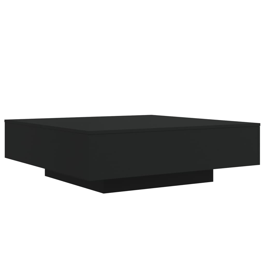 Table basse noir 100x100x31 cm bois d'ingénierie Tables basses vidaXL   