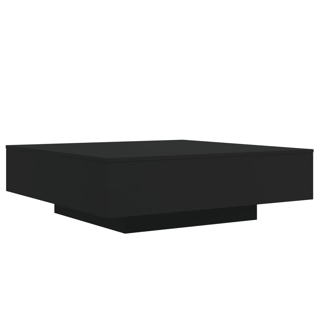 Table basse noir 100x100x31 cm bois d'ingénierie Tables basses vidaXL   