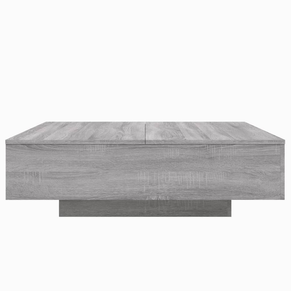 Table basse sonoma gris 100x100x31 cm bois d'ingénierie Tables basses vidaXL