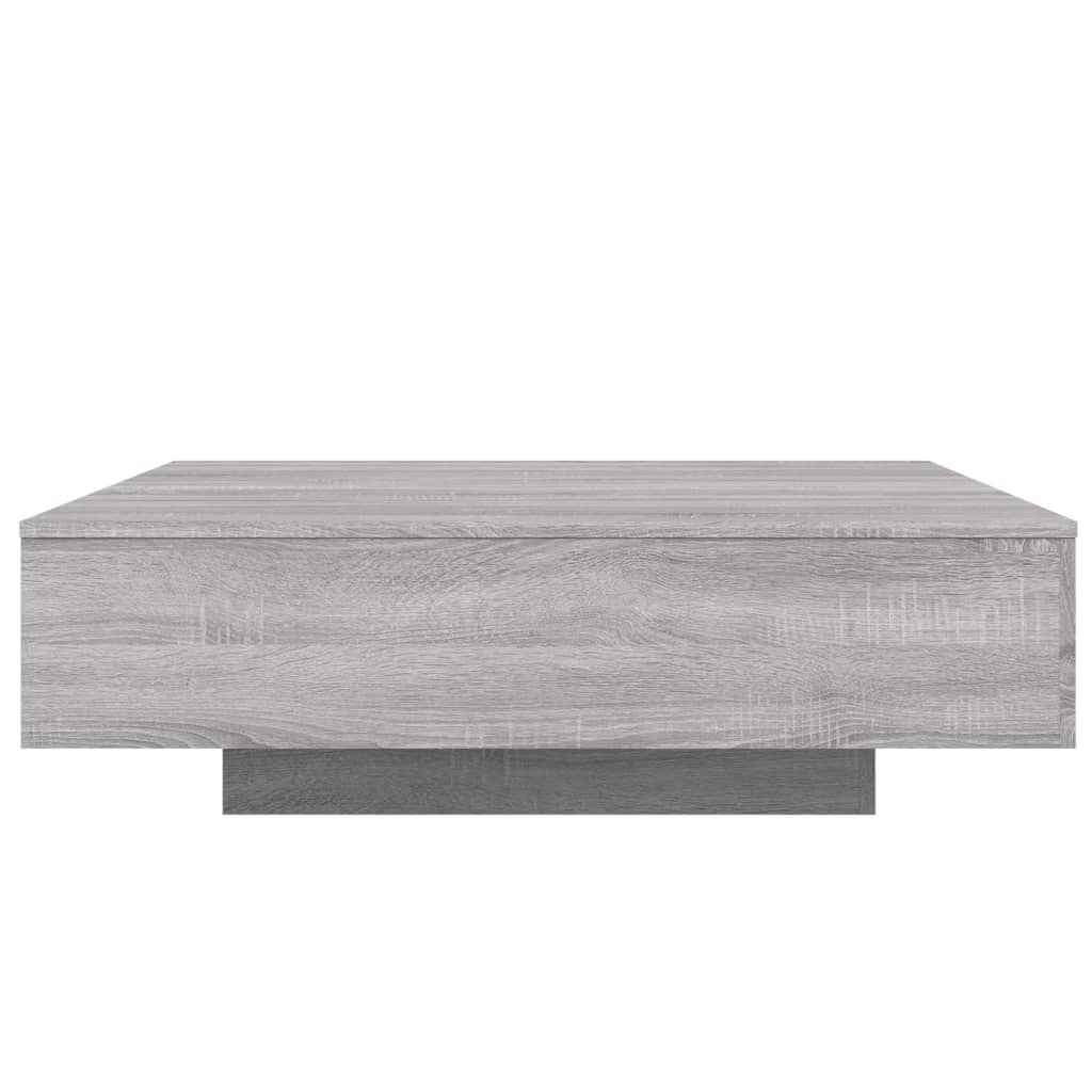 Table basse sonoma gris 100x100x31 cm bois d'ingénierie Tables basses vidaXL