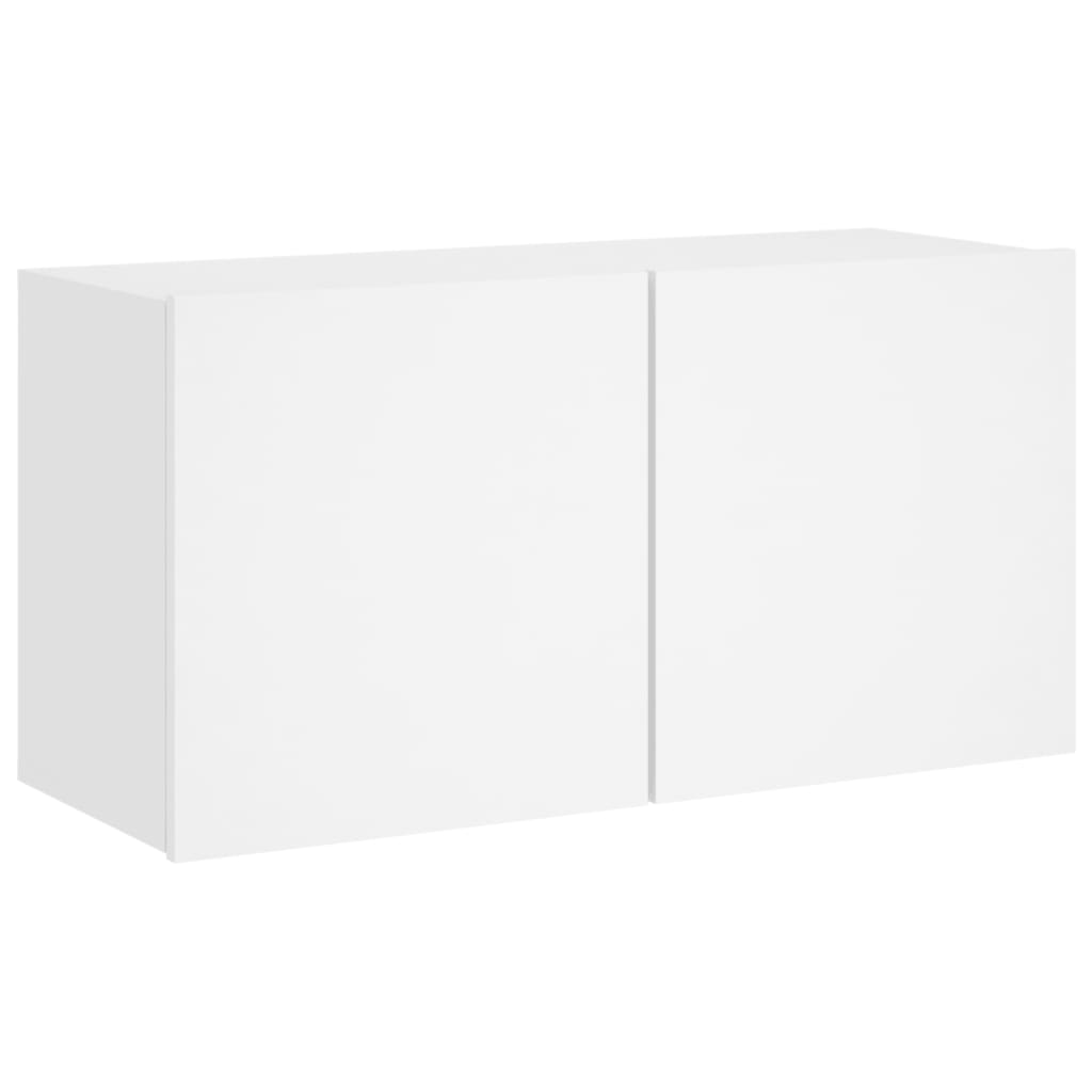 Meuble TV mural blanc 80x30x41 cm Meubles TV vidaXL